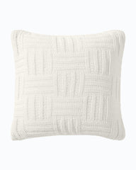 Tommy Bahama | Chain Basket Decorative Pillow / White Sands