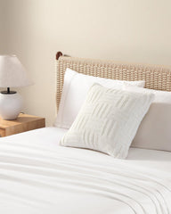 Tommy Bahama | Chain Basket Decorative Pillow / White Sands