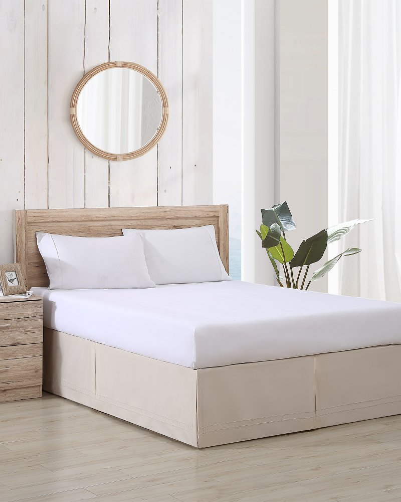 Tommy Bahama | Tailored Queen Bed Skirt / Beige