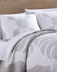 Tommy Bahama | Molokai King Quilt / Grey