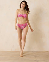 Tommy Bahama | Island Cays Shell Beach High-Waist Bikini Bottoms / Passion Pink