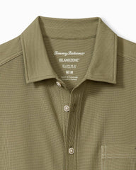 Tommy Bahama | Emfielder IslandZone® Knit Short-Sleeve Shirt / Tea Leaf