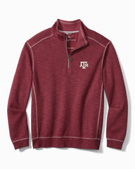 Tommy Bahama | Collegiate Tobago Bay Half-Zip Sweatshirt / texas_a&m