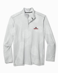 Tommy Bahama | Collegiate Delray Frond IslandZone® Half-Zip Sweatshirt / Georgia