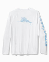 Tommy Bahama | Chill Time Surf IslandZone® Rash Guard / White