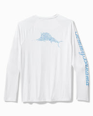 Tommy Bahama | Chill Time Surf IslandZone® Rash Guard / White