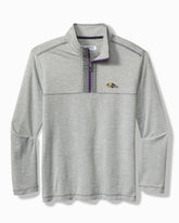 Tommy Bahama | NFL High Score Half-Zip IslandZone® Sweatshirt / baltimore_ravens