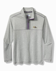 Tommy Bahama | NFL High Score Half-Zip IslandZone® Sweatshirt / baltimore_ravens