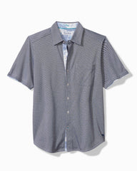 Tommy Bahama | San Lucio Cali Blooms Happy Hour Knit Stretch Shirt / Bering Blue