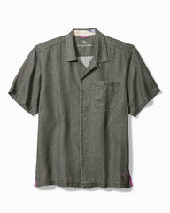Tommy Bahama | Sea Glass Camp Shirt / Gunmetal