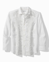Tommy Bahama | Down the Isle Long-Sleeve Linen Shirt / White