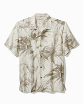 Tommy Bahama | Flora Oasis IslandZone® Camp Shirt / Pure Khaki