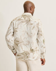 Tommy Bahama | Flora Oasis Long-Sleeve Linen Shirt / Pure Khaki