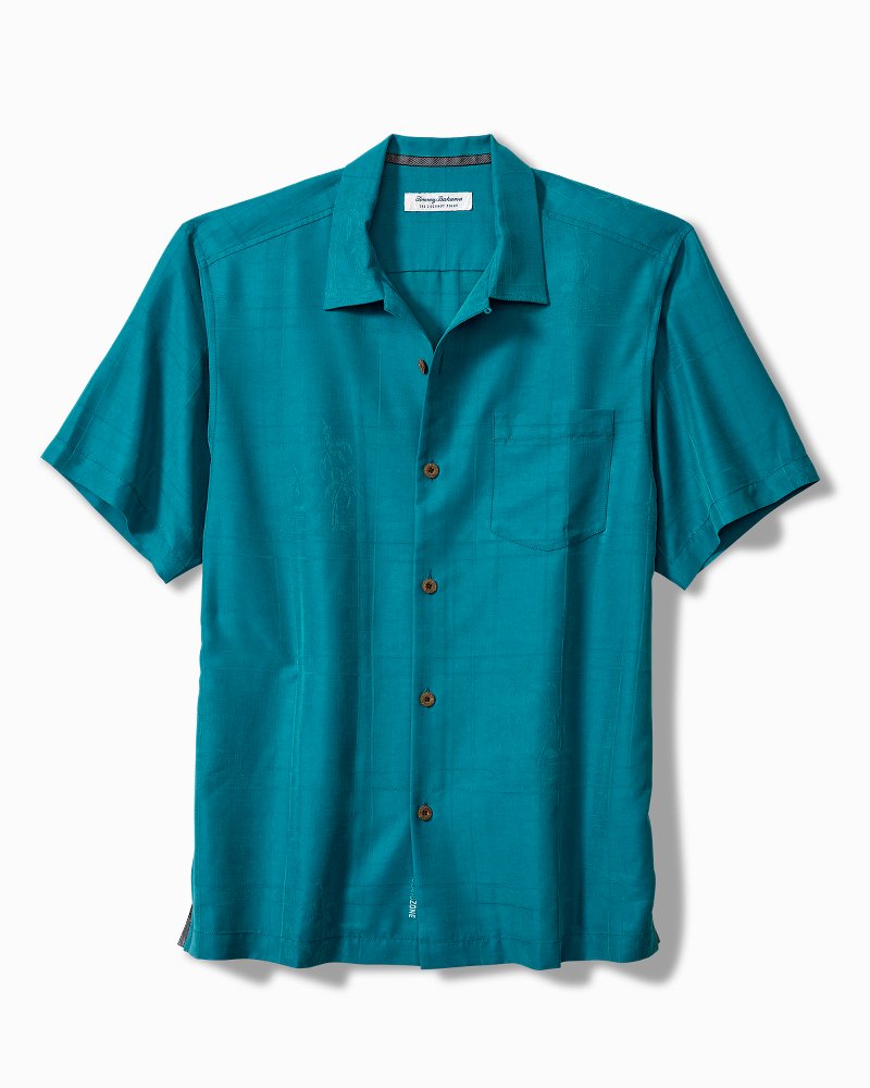 Tommy Bahama | Coconut Point Palm Isle IslandZone® Camp Shirt / Academy