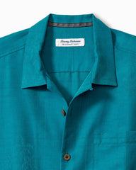 Tommy Bahama | Coconut Point Palm Isle IslandZone® Camp Shirt / Academy