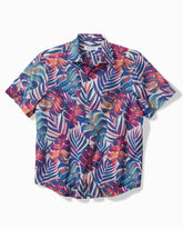 Tommy Bahama | Bahama Coast Monarch Monstera IslandZone® Shirt / Summer Grey