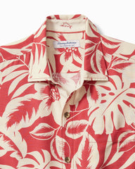 Tommy Bahama | Veracruz Cay Lindavista Leaves Short-Sleeve Shirt / Dark Havana