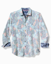 Tommy Bahama | Coastline Cord Stretch Shoreline Vines Shirt / Dockside Blue