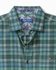 Tommy Bahama | Coastline Cord Stretch Lagoon Check Shirt / Deep Slate