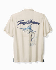 Tommy Bahama | Marlin Paradise Silk Camp Shirt / Continental