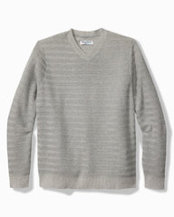 Tommy Bahama | Coolside Course IslandZone® Sweater / Grey Heather