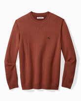 Tommy Bahama | Marlin Luxe Crew Sweater / Spicy Clay Heather