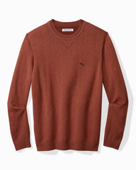 Tommy Bahama | Marlin Luxe Crew Sweater / Spicy Clay Heather