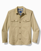 Tommy Bahama | Harbor Point Shirt Jacket / Stone Khaki