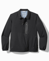 Tommy Bahama | Ocean Driver Performance Popover Jacket / Jet Black