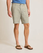 Tommy Bahama | Isla Sands Stripe Stretch-Linen 9-Inch Shorts / Beach