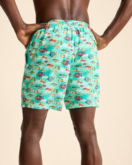 Tommy Bahama | Naples Fintastic 6-Inch Swim Trunks / Kohala Teal