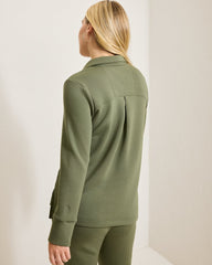 Tommy Bahama | Palm Voyage Sweatshirt / Beetle Green