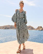 Tommy Bahama | Playa Python Maxi Dress / Shadow