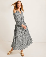 Tommy Bahama | Playa Python Maxi Dress / Shadow