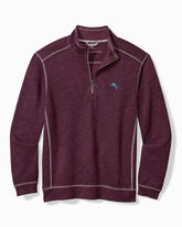 Tommy Bahama | Tobago Bay Half-Zip Sweatshirt / Blackberry Fizz