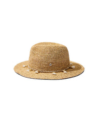 Tommy Bahama | Taylor Straw Raffia Lux Hat / Natural/Gold/White