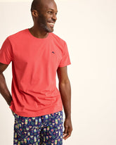 Tommy Bahama | Big & Tall Short-Sleeve Crewneck T-Shirt / Cranberry