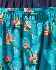 Tommy Bahama | Big & Tall Tropical Print & Solid Knit Boxers—2-Pack / Bright Teal