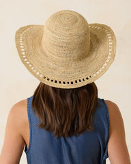 Tommy Bahama | Isla Crochet Raffia Sun Hat / Natural