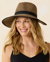 Tommy Bahama | Pinched-Crown Face Saver Hat / Natural/Black