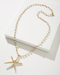 Tommy Bahama | Island Essence Starfish Pendant Necklace / Gold