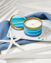 Tommy Bahama | Sea Salt and Coastal Mist 6-oz. Tin Candle / Multicolor