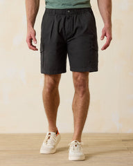 Tommy Bahama | Bahama Survivor 8-inch Elastic-Waist Shorts / Black