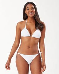 Tommy Bahama | Pearl Triangle Bikini Top / White