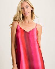 Tommy Bahama | Satin Short Chemise / Burgundy