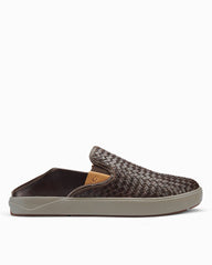 Tommy Bahama | OluKai® Lae'ahi Lauhala Slip-On Sneakers / Dark Wood