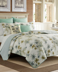 Tommy Bahama | Serenity Palms Twin Quilt / Blue