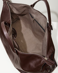 Tommy Bahama | Stanford Brown Leather Duffel Bag / Brown