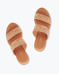 Tommy Bahama | André Assous Gwenn Cork Wedge Sandals / Natural
