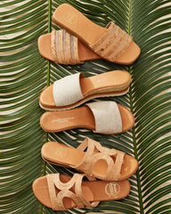 Tommy Bahama | André Assous Nailea Cork Sandals / Natural